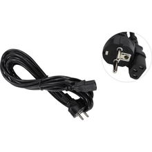 Exegate EP280654RUS Кабель питания ExeGate Power PC-5P (Евровилка Schuko->С13) VDE-250V-3*0.75mm2, медь, черный, 5м. Exegate EP280654RUS Кабель питания ExeGate Power PC-5P (Евровилка Schuko->С13) VDE-250V-3*0.75mm2, медь, черный, 5м.