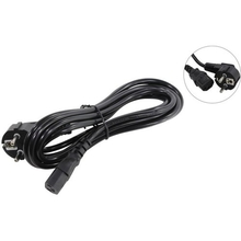 Exegate EP280662RUS Кабель питания ExeGate Power PC-3P (Евровилка угловая Schuko->С13) VDE-250V-3*0.75mm2, медь, черный, 3м. Exegate EP280662RUS Кабель питания ExeGate Power PC-3P (Евровилка угловая Schuko->С13) VDE-250V-3*0.75mm2, медь, черный, 3м.