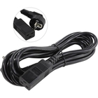 Exegate EP280670RUS Кабель питания ExeGate Power PC19-3P (Евровилка Schuko->С19) VDE-250V-3*1.5mm2, медь, черный, 16А, 3м.