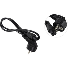 Exegate EP280678RUS Кабель питания ноутбуков ExeGate Power PC5-7,5P (Евровилка Schuko->С5) VDE-250V-3*0.5mm2, медь,  0.75м