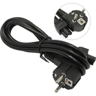 Exegate ES281006RUS Кабель питания ноутбуков ExeGate Special PC5-1,8S (Евровилка Schuko->С5) 3*0.5mm2, CCA, черный, 1.8м.