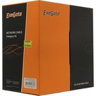 Exegate EX281815RUS Кабель Exegate  UTP4-C5e-CU-S25-IN-PVC-GY-305 UTP 4 пары кат.5e медь, 25AWG, бухта 305м, серый,  PVC