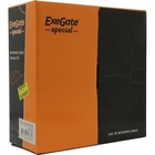 Exegate EX281818RUS Кабель Exegate Special UTP4-C5e-CCA-S26-IN-PVC-GY-100 UTP 4 пары кат.5e CCA, 26AWG, бухта 100м, серый, PVC Exegate EX281818RUS Кабель Exegate Special UTP4-C5e-CCA-S26-IN-PVC-GY-100 UTP 4 пары кат.5e CCA, 26AWG, бухта 100м, серый, PVC