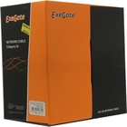 Exegate EX281819RUS Кабель Exegate UTP4-C5e-CCA-S24-OUT-PE-BK-305 UTP 4 пары кат.5e CCA, 24AWG, внешн., без троса, бухта 305м, черн., PE Exegate EX281819RUS Кабель Exegate UTP4-C5e-CCA-S24-OUT-PE-BK-305 UTP 4 пары кат.5e CCA, 24AWG, внешн., без троса, бухта 305м, черн., PE
