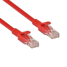Exegate EX282034RUS Патч-корд Exegate UTP-RJ45-RJ45-5e-5M-RD, UTP, cat.5e, 5м, красный