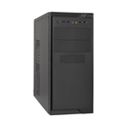 Exegate EX283238RUS Корпус Minitower ExeGate MA-372UX Black, mATX <UN500, 120mm> 2*USB+2*USB3.0, Audio