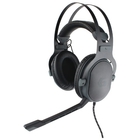 Gembird MHS-G700U, черн, мембрана 53мм, метал корпус, рег громкости, каб ткан 2.5м					