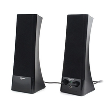 Gembird SPK-500, черный, 6 Вт, рег. громкости, разъём для наушников,питание 220 Gembird SPK-500, черный, 6 Вт, рег. громкости, разъём для наушников,питание 220