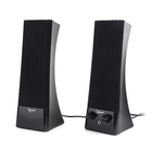 Gembird SPK-500, черный, 6 Вт, рег. громкости, разъём для наушников,питание 220