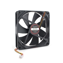 Gembird Вентилятор 140x140x25, шарикоподшипник, 3 pin, провод 40 см (D14025BM-3) Gembird Вентилятор 140x140x25, шарикоподшипник, 3 pin, провод 40 см (D14025BM-3)