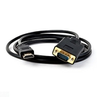 ORIENT  Кабель-адаптер HDMI M  C702 --> VGA 15M, длина 1.8 метра, черный