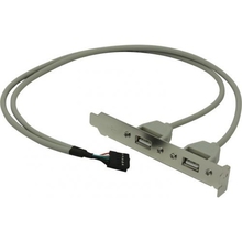 ORIENT C086, Планка портов в корпус 2xUSB 2.0, oem