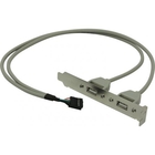 ORIENT C086, Планка портов в корпус 2xUSB 2.0, oem