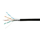 SkyNet Кабель FTP outdoor 4x2x0,51, медный, FLUKE TEST, кат.5e, однож., 100 м, box, черный [CSP-FTP-4-CU-OUT/100]