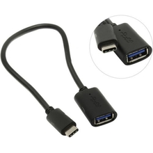 VCOM CU409 Кабель-адаптер USB 3.1 Type-Cm --> USB 3.0 Af , OTG 1,5A , 5,0Gbps , 0,2m VCOM CU409 Кабель-адаптер USB 3.1 Type-Cm --> USB 3.0 Af , OTG 1,5A , 5,0Gbps , 0,2m