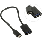 VCOM CU409 Кабель-адаптер USB 3.1 Type-Cm --> USB 3.0 Af , OTG 1,5A , 5,0Gbps , 0,2m 