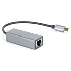 VCOM DU320M Кабель-переходник USB 3.1 Type-C -->RJ-45 1000Mbps Ethernet, Aluminum Shell, 0.15м VCOM <DU320M>