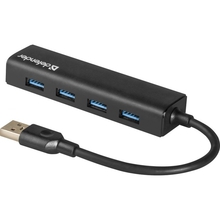 DEFENDER Универсальный USB разветвитель Quadro Express USB3.0, 4 порта (83204) DEFENDER Универсальный USB разветвитель Quadro Express USB3.0, 4 порта (83204)