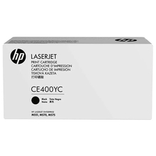 HP Картридж CE400YC лазерный черный  (белая корпоративная коробка)