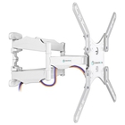 ONKRON M5 белый Для телевизоров диагональю 32"-60" Максимальная нагрузка: 36,4 кг VESA: 100x100, 200x100, 200x200, 200x300, 200x400, 300x300, 400x200, 400x300, 400x400 мм