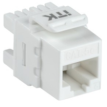ITK CS1-1C5EU-12 Модуль Keystone Jack кат. 5E UTP 110 IDC 180 град. ITK CS1-1C5EU-12 Модуль Keystone Jack кат. 5E UTP 110 IDC 180 град.