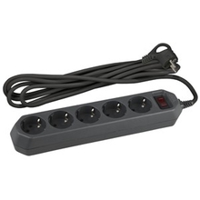 Эра Б0019737 Сетевой фильтр USF-5es-5m-B (черный) с заземл, 3x0,75мм2, с выкл, 5гн, 5м {защита от короткого замыкания, от перегрузки, от импульсных помех} Эра Б0019737 Сетевой фильтр USF-5es-5m-B (черный) с заземл, 3x0,75мм2, с выкл, 5гн, 5м {защита от короткого замыкания, от перегрузки, от импульсных помех}