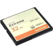 Флеш карта CF 32GB SanDisk Extreme 120MB/s