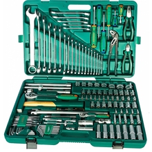 JONNESWAY (S04H524127S) Набор инструмента универсальный 1/2" и 1/4" DR, 127 предметов