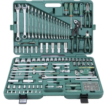 JONNESWAY S04H524142S Набор инструмента универсальный 1/4", 1/2"DR, 142 предмета JONNESWAY S04H524142S Набор инструмента универсальный 1/4", 1/2"DR, 142 предмета