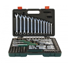 JONNESWAY (S68H5234111S) Набор инструмента универсальный 1/4", 1/2"DR Super Tech, 111 предметов