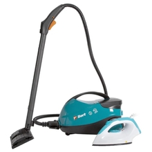 Bort Пароочиститель BDR-2500-RR-Iron {Мощность 2300 Вт; Температура пара 143 °С; Емкость бачка 1500 мл; Размер 400x285x260 мм; гарантия 2 г} [93410075]