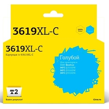 T2  LC-3619XLC Тонер-картридж для   Brother MFC-J3530DW/J3930DW, голубой, с чипом, 1500к