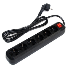 5bites SP6B-318 Сетевой фильтр 6S / 3*1.5MM2 / 16A / ABS / 1.8M / BLACK 5bites SP6B-318 Сетевой фильтр 6S / 3*1.5MM2 / 16A / ABS / 1.8M / BLACK