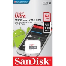 Флеш карта microSDXC 64Gb Class10 Sandisk SDSQUNR-064G-GN3MN Ultra Light w/o adapter Флеш карта microSDXC 64Gb Class10 Sandisk SDSQUNR-064G-GN3MN Ultra Light w/o adapter