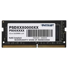 Модуль памяти для ноутбука SODIMM 8GB PC25600 DDR4 PSD48G320081S PATRIOT