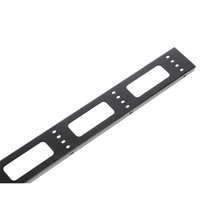 ЦМО ВКО-СТК-47-9005 Органайзер кабельный вертикальный для стойки внешний с окнами, ширина 95мм 47U, цвет черный