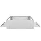 ЦМО ОС-ШТВ-1-300.600 Оцинкованный цоколь (основание) для ШТВ-1 (В300 х Ш700 х Г600)