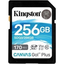 Карта Памяти 256Gb Kingston Canvas Go Plus SDXC UHS-I U3 V30 (170/90 Mb/s)
