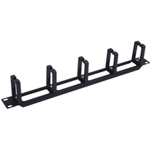 5bites CM-103B Панель-органайзер кабеля 5КОЛЕЦ / 1U / 19" / BLACK
