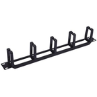 5bites CM-103B Панель-органайзер кабеля 5КОЛЕЦ / 1U / 19" / BLACK