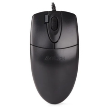 Мышь проводная A4 OP-620D black (USB, оптическая, 800dpi, 3but) (OP-620D BLACK USB)