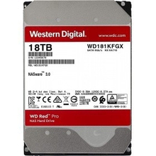 18TB WD Red Pro (WD181KFGX) {Serial ATA III, 7200- rpm,512Mb, 3.5"}