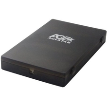 Внешний бокс HDD/SSD 2.5 AgeStar SUBCP1 (BLACK) Корпус Black / Пластик / USB 2.0 / SATA Внешний бокс HDD/SSD 2.5 AgeStar SUBCP1 (BLACK) Корпус Black / Пластик / USB 2.0 / SATA