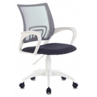 Кресло Бюрократ CH-W695NLT темно-серый TW-04 TW-12 сетка/ткань крестовина пластик пластик белый (1483034)