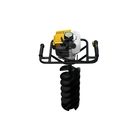 CHAMPION Мотобур AG243 { 1,25кВт 42,7см? 9,2кг шнек150*550 } 