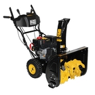 CHAMPION Снегоуборщик ST761E { 7,0лс 61см 6F/2R колеса 3л 81кг эл.стартер, фара } 