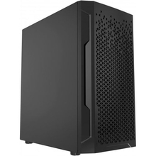 Powercase Корпус Mistral Micro Z2B SI, Non Window, Mesh, 2x 120mm fan, чёрный, mATX  (CMIMZB-F2SI)