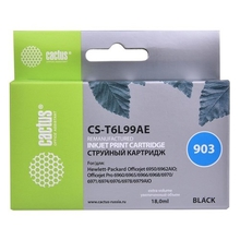 Картридж струйный Cactus №903 CS-T6L99AE черный (300стр.) для HP OJP 6950/6960/6970 Картридж струйный Cactus №903 CS-T6L99AE черный (300стр.) для HP OJP 6950/6960/6970