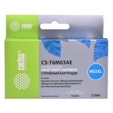 Картридж струйный Cactus №903XL CS-T6M03AE голубой (825стр.) для HP OJP 6950/6960/6970