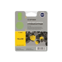 Картридж струйный Cactus CS-EPT0804 желтый для Epson Stylus Photo P50/PX650/PX660/PX700/PX700W/PX710 Картридж струйный Cactus CS-EPT0804 желтый для Epson Stylus Photo P50/PX650/PX660/PX700/PX700W/PX710